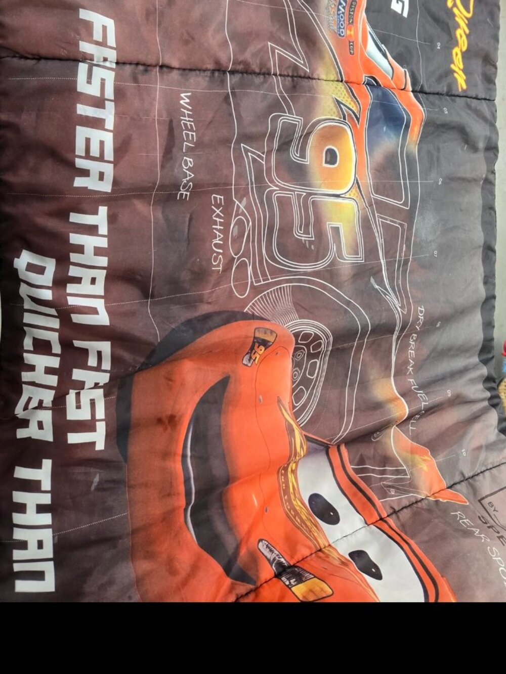 Cars Disney Kids sleeping bag